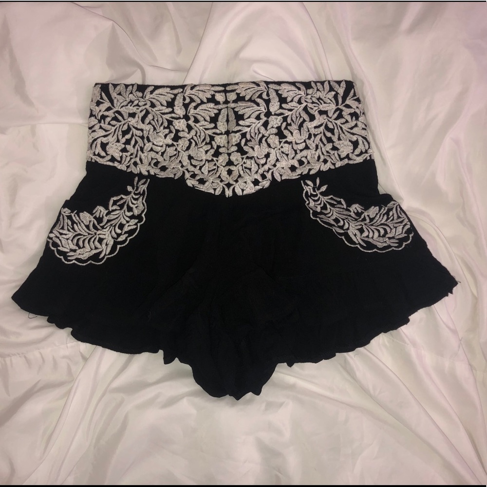 High waited shorts